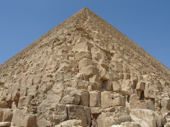 Great Pyramid of Giza edge