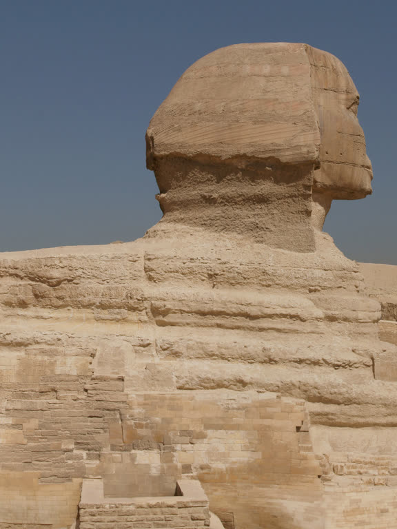Great Sphinx of Giza forequarters