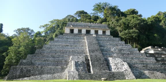 Temple of the Inscriptions - Palenque Maya Site, Feb 2020